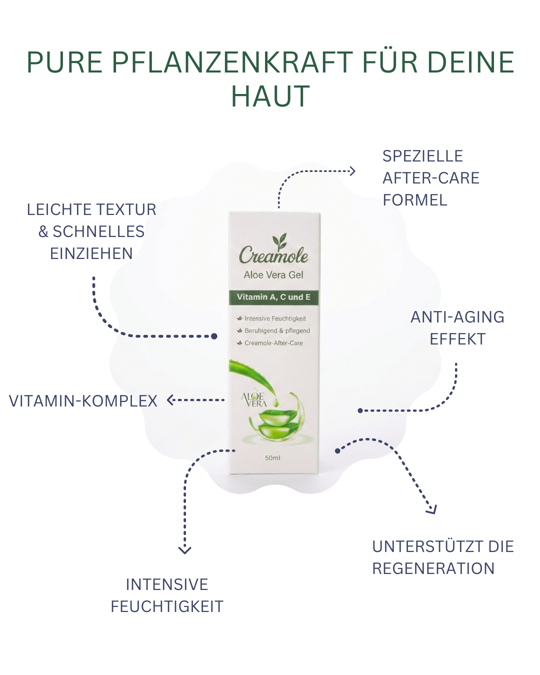 Creamole Aloe Vera Gel
